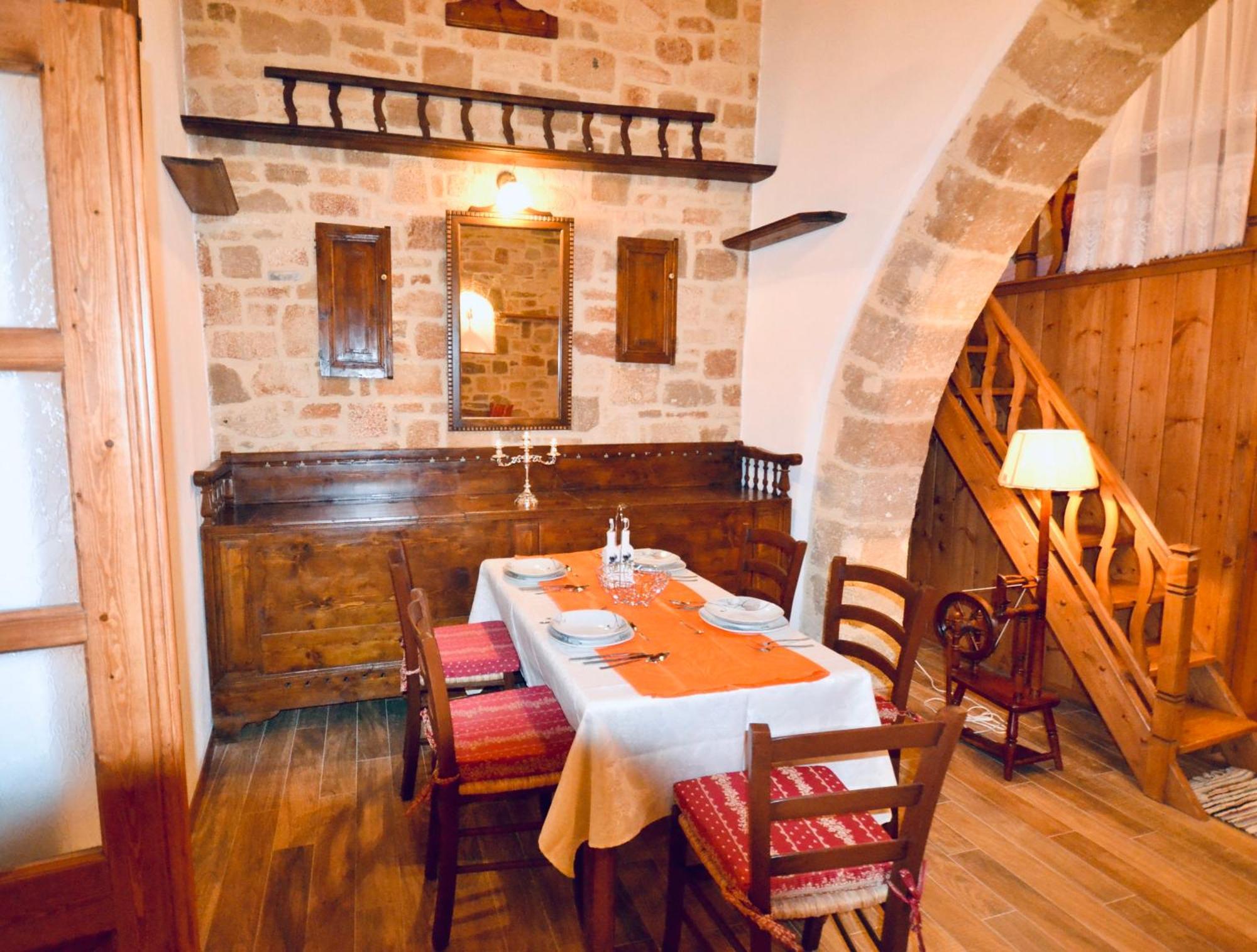 Villa Patitiri Traditional House With Hot Tub Архангелос Екстериор снимка